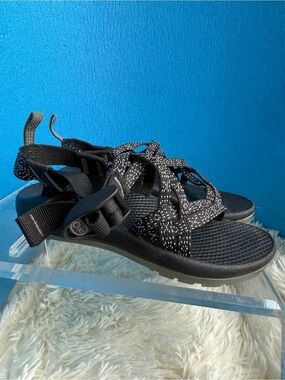 Chaco ZX/1 Ecotread kids' sandals featuring adjustable webbing straps